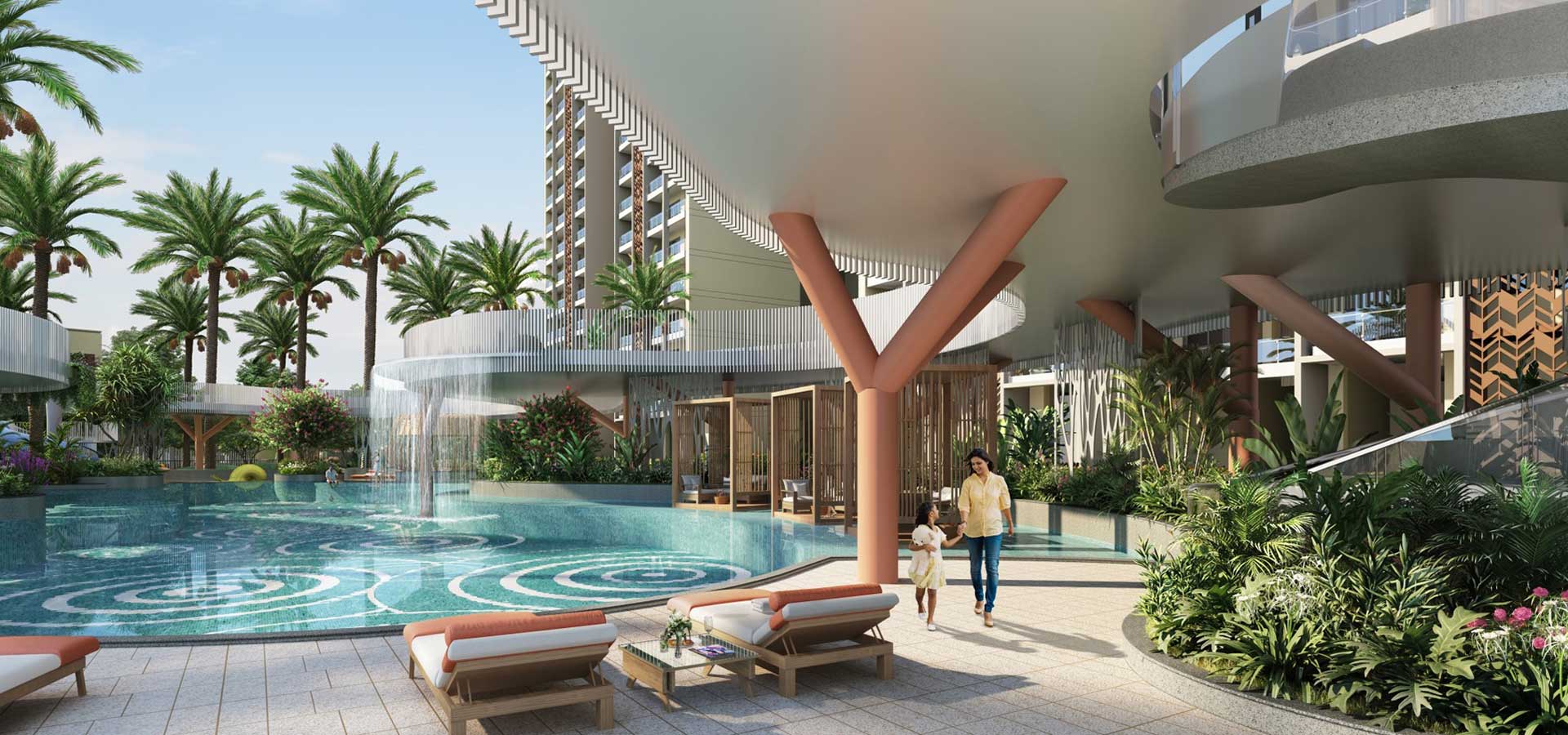 3 BHK or 4 BHK luxury apartment